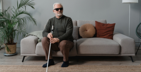 Degenerescência macular da idade é a principal causa de cegueira depois dos 50 anos
